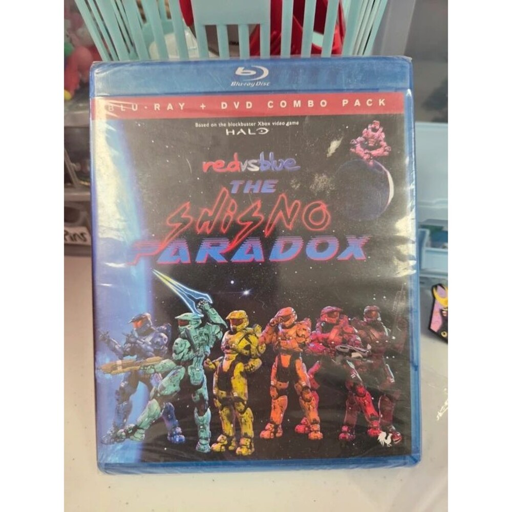 Halo video game red vs blue dvd Blu-ray brand new